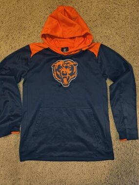 Chicago Bears Youth Performance Hoodie, Size XL
